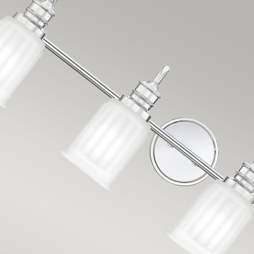 Quoizel - LED-wandlamp SWELL voor de badkamer 4xG9/3W/230V IP44 glanzend chroom