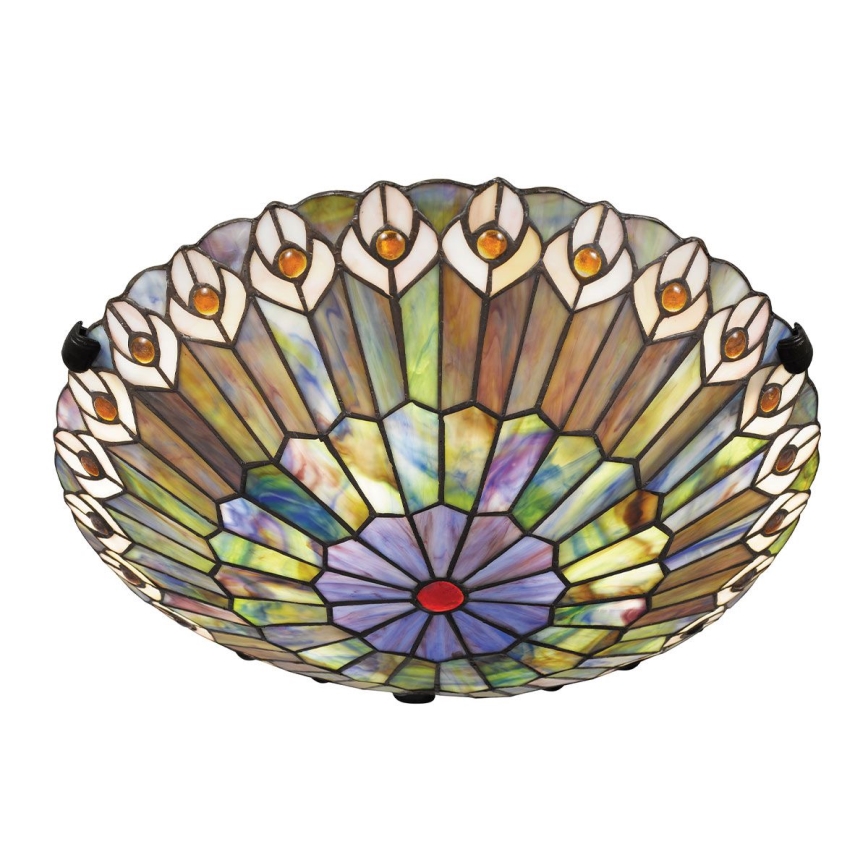 Quoizel - Plafondlamp WATKINS 2xE27/60W/230V diameter 42 cm