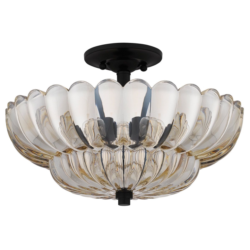 Quoizel - Plafondlamp WHITECAP 4xE14/40W/230V diameter 39,5 cm