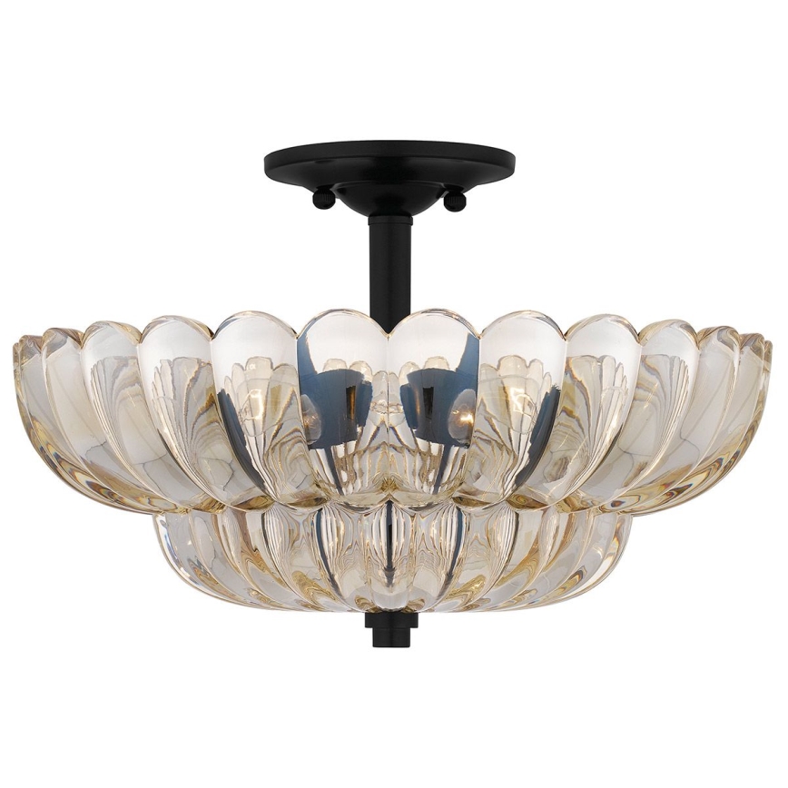 Quoizel - Plafondlamp WHITECAP 4xE14/40W/230V diameter 39,5 cm