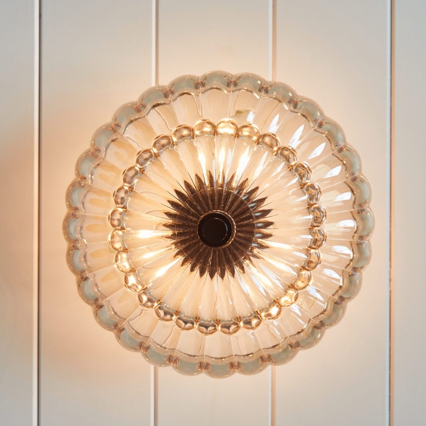 Quoizel - Plafondlamp WHITECAP 3xE14/40W/230V diameter 29,7 cm