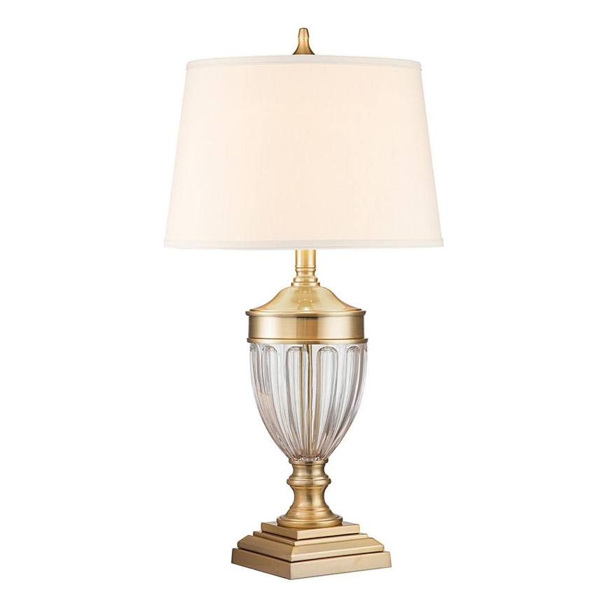 Quoizel - Tafellamp DENNISON 1xE27/60W/230V goud