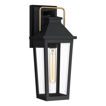 Quoizel - Wandlamp voor buiten BUCKLEY 1xE27/40W/230V IP44 zwart