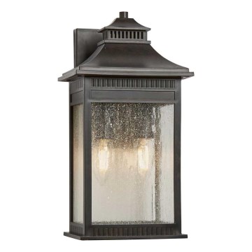 Quoizel - Wandlamp voor buiten LIVINGSTON 2xE14/40W/230V IP44