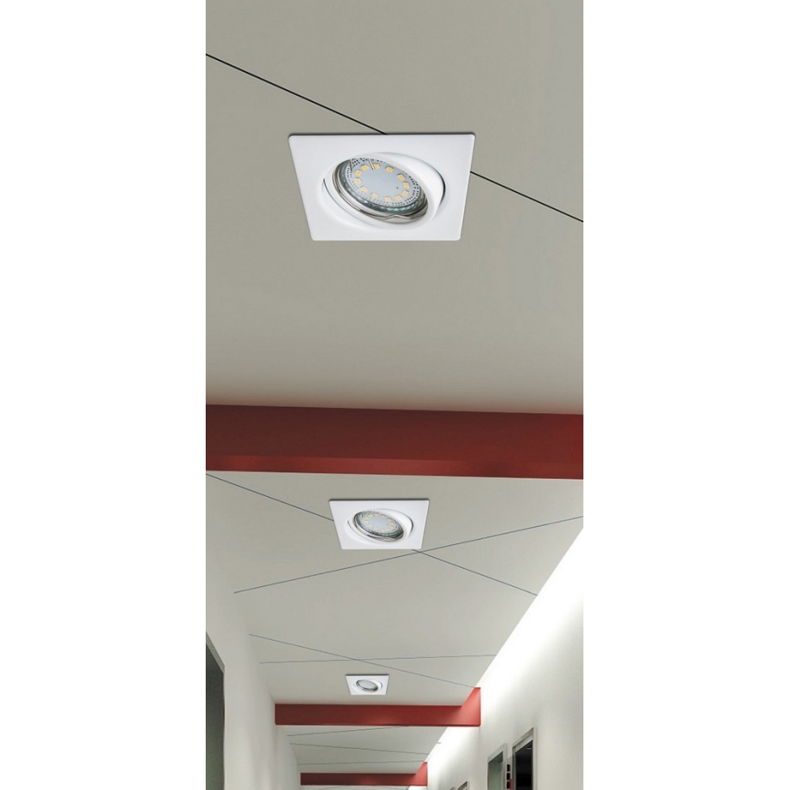 Rabalux 1055 - PACK 3x Luminaire LED encastrable LITE 3xGU10-LED/3W/230V