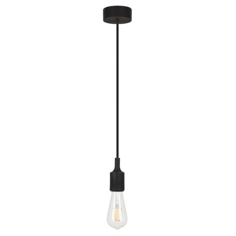 Rabalux 1412 - Zwarte Hanglamp ROXY 1x E27 / 40W