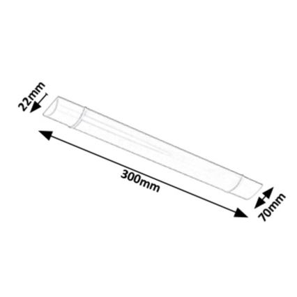 Rabalux - LED Werkbladverlichting LED/10W/230V