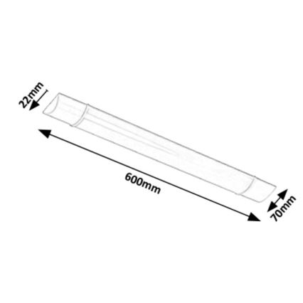 Rabalux - LED Werkbladverlichting LED/20W/230V