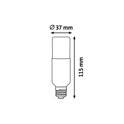Rabalux - LED Lamp T37 E27/9W/230V 4000K