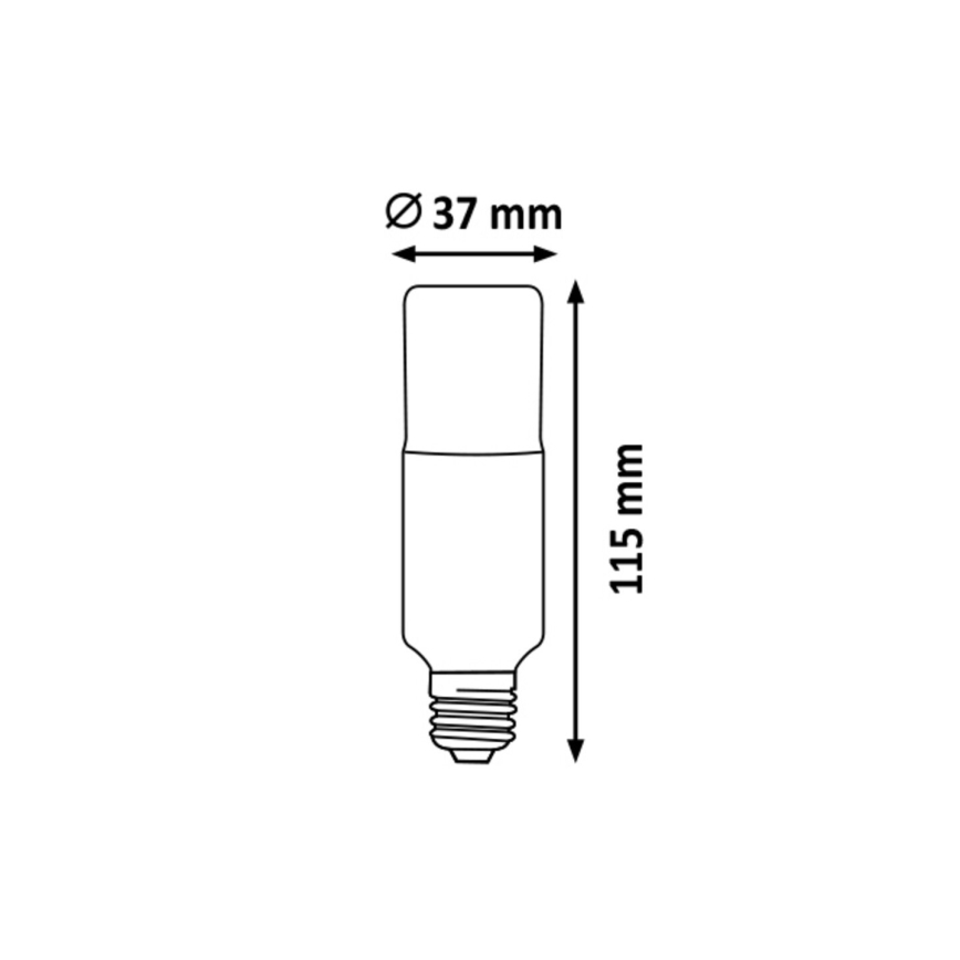 Rabalux - LED Lamp T37 E27/9W/230V 4000K