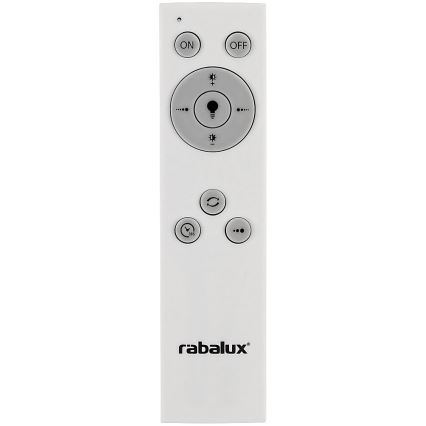 Rabalux - LED Plafondlamp dimbaar met afstandsbediening LED/50W/230V