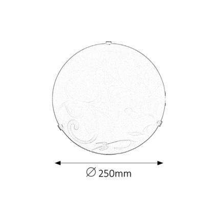 Rabalux - Plafondlamp 1xE27/60W/230V