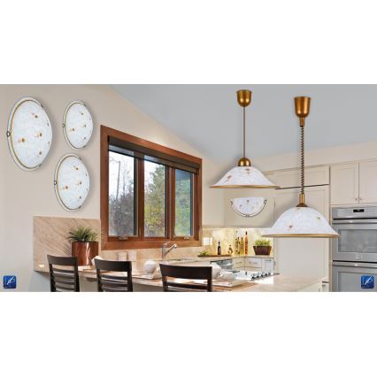 Rabalux - Lustre à hauteur réglable 1xE27/60W/230V