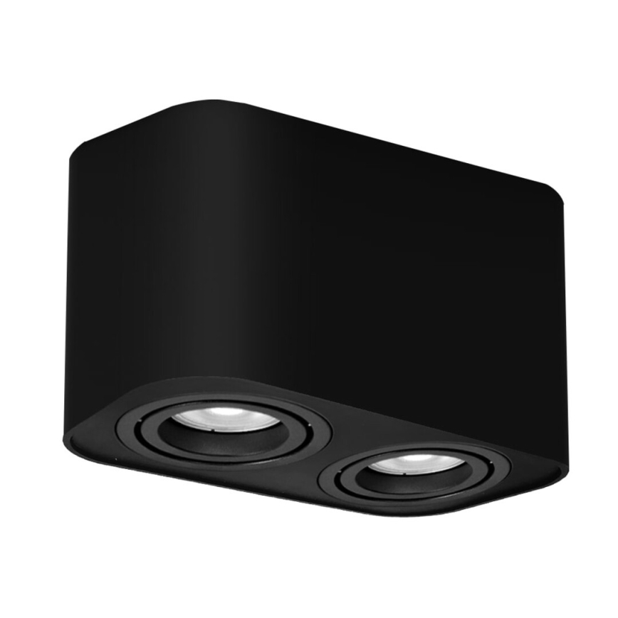 Rabalux - Spot 2xGU10/42W/230V zwart