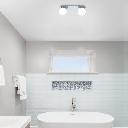 Rabalux - Plafonnier de salle de bain 2xG9/28W/230V IP44 d. 30 cm
