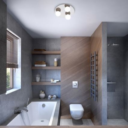 Rabalux - Plafonnier de salle de bain 3xG9/28W/230V IP44 d. 30 cm