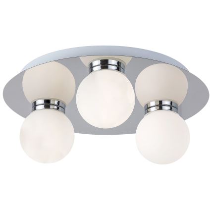 Plafonnier salle de bain BECCA 3xG9/28W/230V IP44