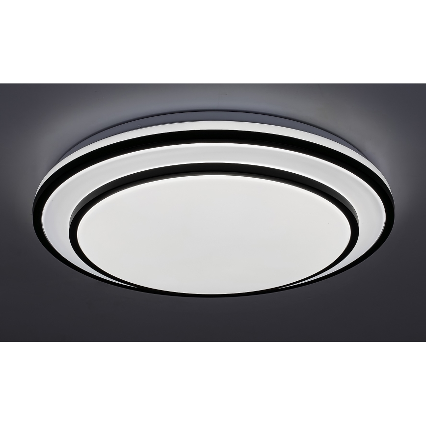 Rabalux - Dimbare LED Plafond Lamp LED/40W/230V 3000-6500K zwart + afstandsbediening