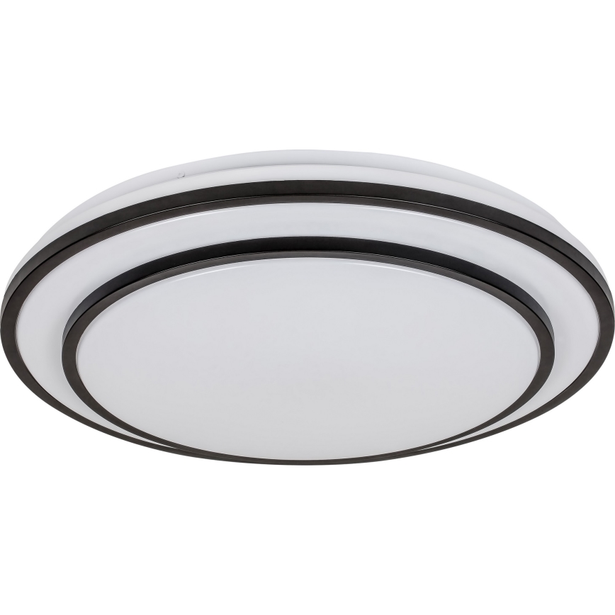 Rabalux - Dimbare LED-plafondlamp LED/40W/230V 3000-6500K zwart Ø 49 cm + afstandsbediening