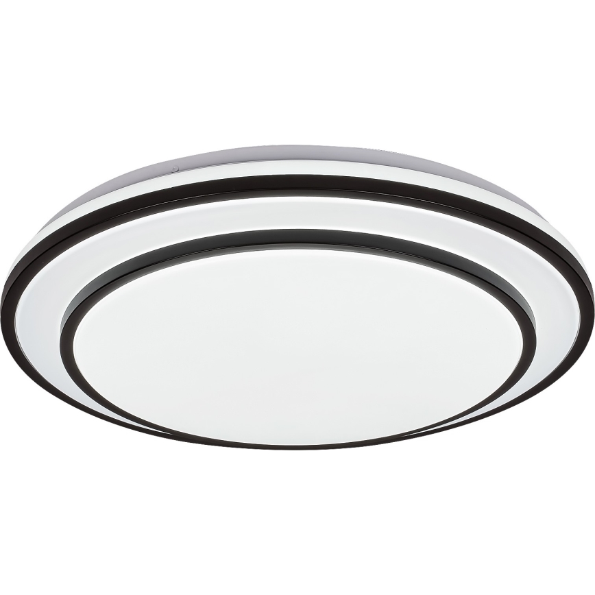 Rabalux - Plafonnier LED à intensité variable LED/40W/230V 3000-6500K noir + télécommande
