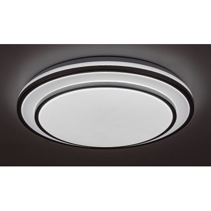 Rabalux - Dimbare LED Plafond Lamp LED/40W/230V 3000-6500K zilver + afstandsbediening