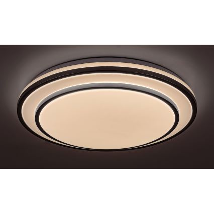 Rabalux - Dimbare LED Plafond Lamp LED/40W/230V 3000-6500K zilver + afstandsbediening