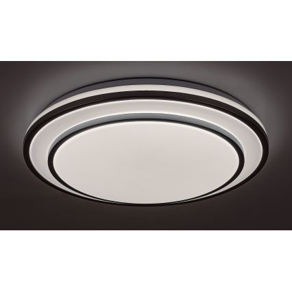 Rabalux - Dimbare LED Plafond Lamp LED/40W/230V 3000-6500K zilver + afstandsbediening