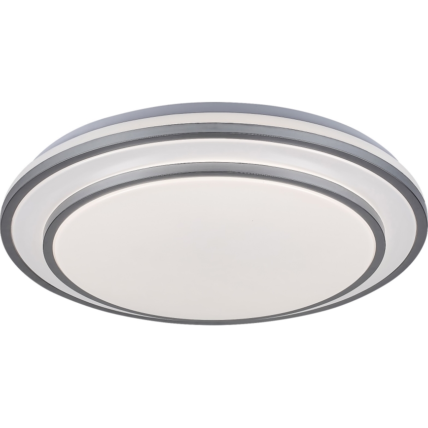 Rabalux - Dimbare LED Plafond Lamp LED/40W/230V 3000-6500K zilver + afstandsbediening