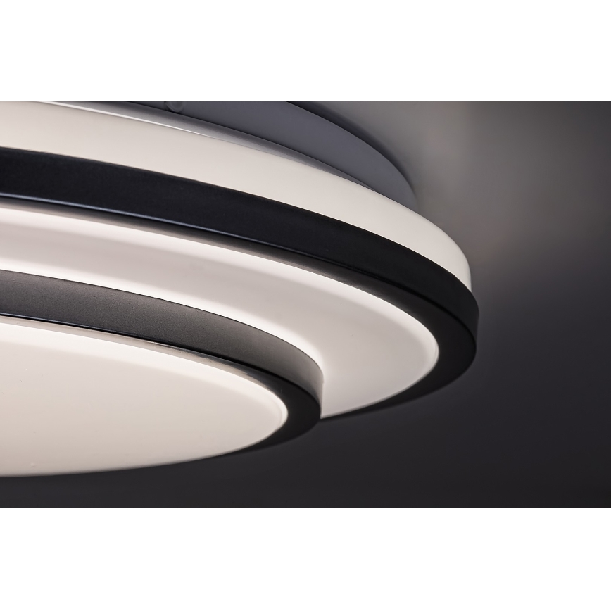 Rabalux - Dimbare LED Plafond Lamp LED/40W/230V 3000-6500K zilver + afstandsbediening