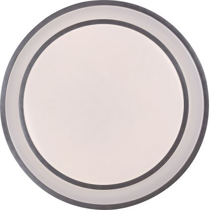 Rabalux - Dimbare LED Plafond Lamp LED/40W/230V 3000-6500K zilver + afstandsbediening