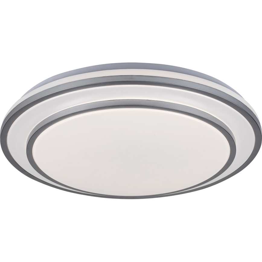 Rabalux - Dimbare LED Plafond Lamp LED/40W/230V 3000-6500K zilver + afstandsbediening