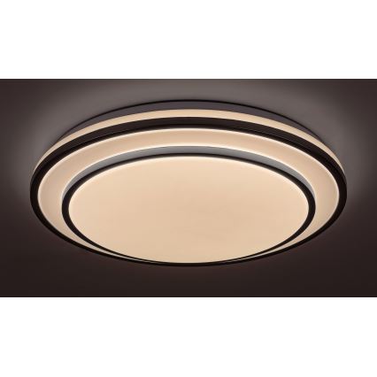 Rabalux - Dimbare LED Plafond Lamp LED/40W/230V 3000-6500K zilver + afstandsbediening