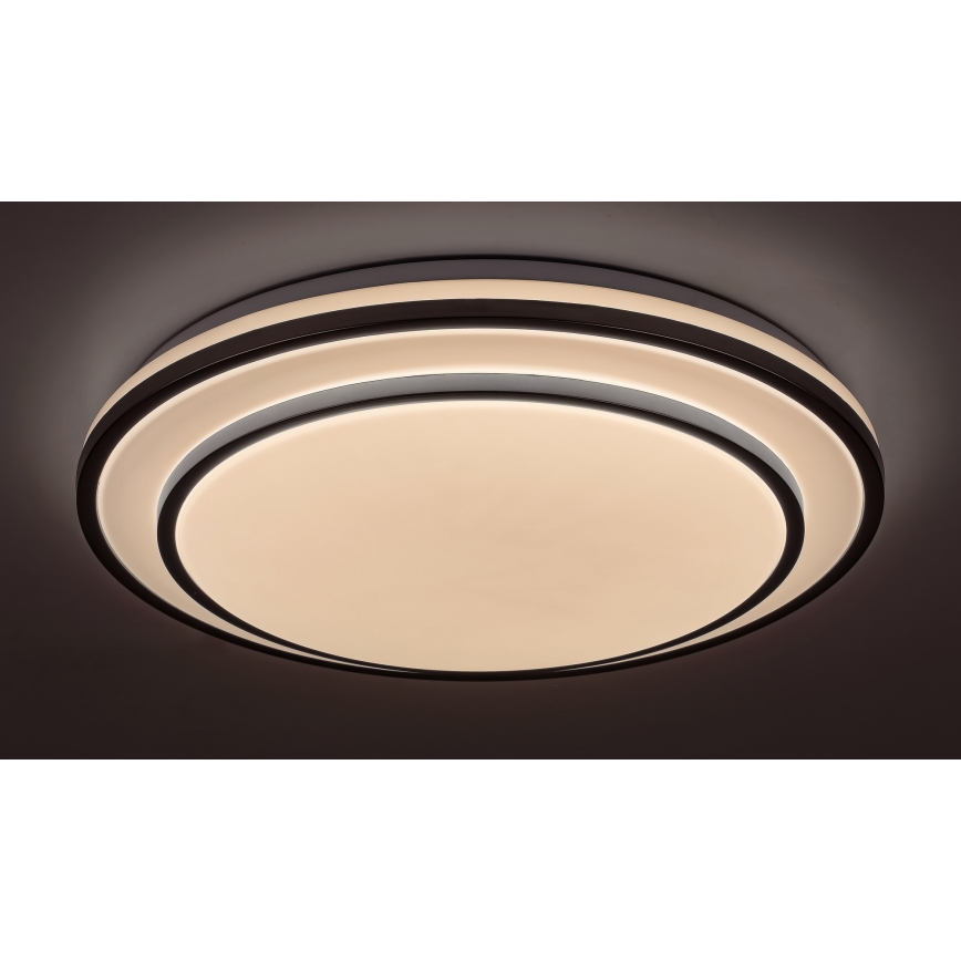 Rabalux - Dimbare LED Plafond Lamp LED/40W/230V 3000-6500K zilver + afstandsbediening