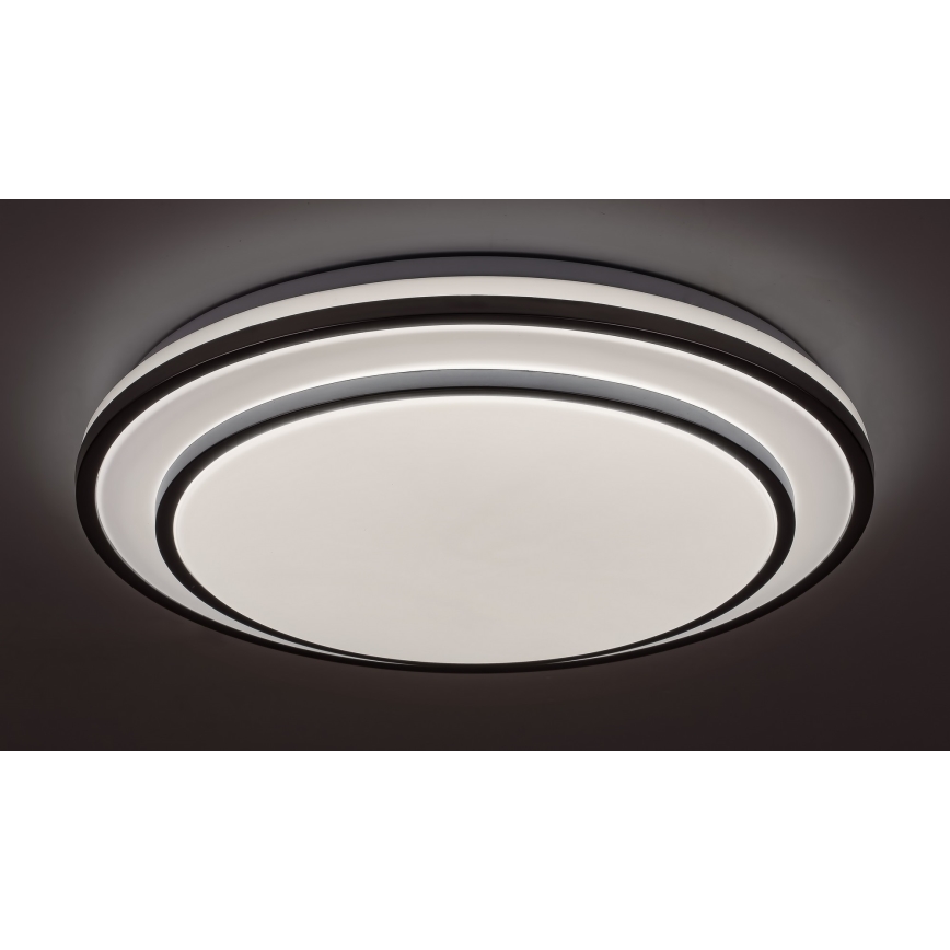 Rabalux - Dimbare LED Plafond Lamp LED/40W/230V 3000-6500K zilver + afstandsbediening