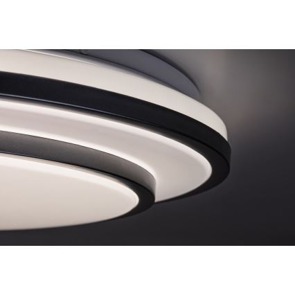 Rabalux - Dimbare LED Plafond Lamp LED/40W/230V 3000-6500K zilver + afstandsbediening