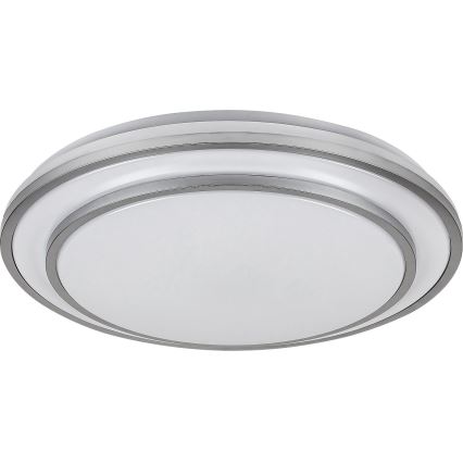 Rabalux - Plafonnier LED à intensité variable LED/40W/230V 3000-6500K argenté + télécommande