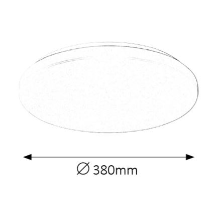 Rabalux - LED plafondlamp LED/32W/230V Ø 38 cm