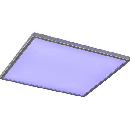 Rabalux - LED RGB dimbare plafondlamp LED/22W/230V Wi-Fi Tuya + afstandsbediening 42x42 cm
