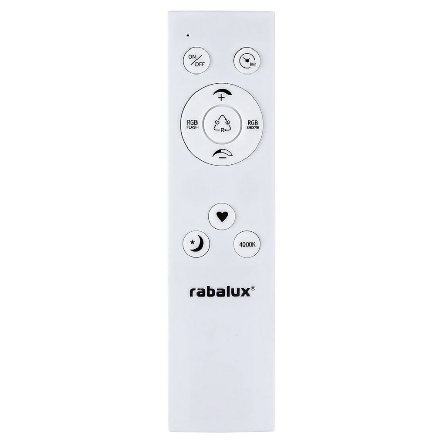 Rabalux - LED RGB dimbare plafondlamp LED/22W/230V Wi-Fi Tuya + afstandsbediening