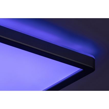 Rabalux - Plafonnier à intensité variable RGB LED/22W/230V Wi-Fi Tuya + Télécommande