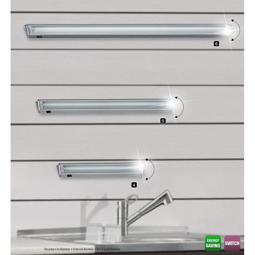Rabalux - Werkbladverlichting G5/8W/230V