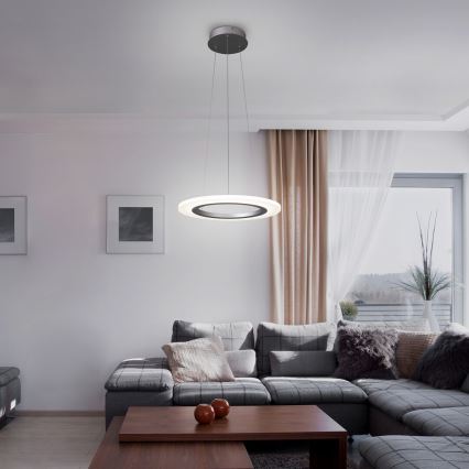 Rabalux 2428 - LED Hanglamp ADRIENNE LED/20W/230V zilver