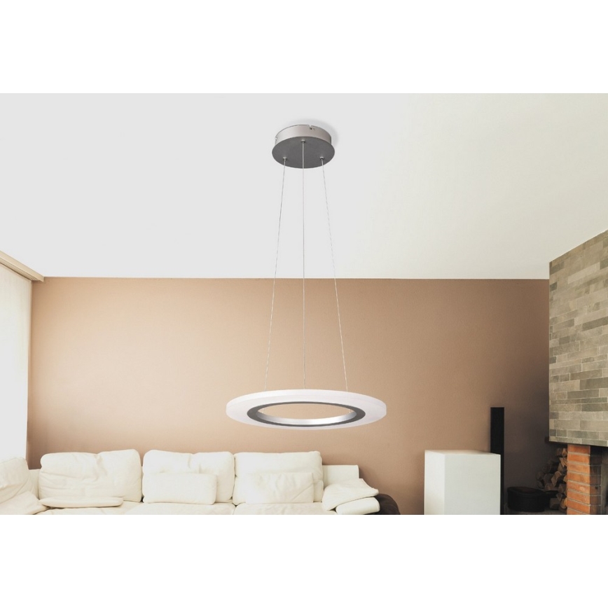 Rabalux 2428 - Lustre LED ADRIENNE LED/20W/230V argent