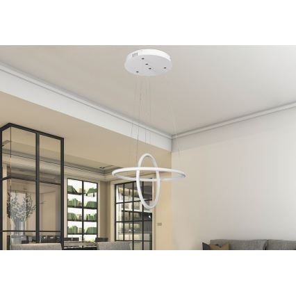 Rabalux - LED Hanglamp LED/37W/230V wit