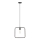 Rabalux 2570 - Suspension LEVI E27/60W