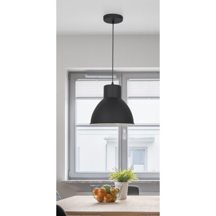 Rabalux - Hanglamp 1xE27/60W/230V zwart Ø 27,5 cm