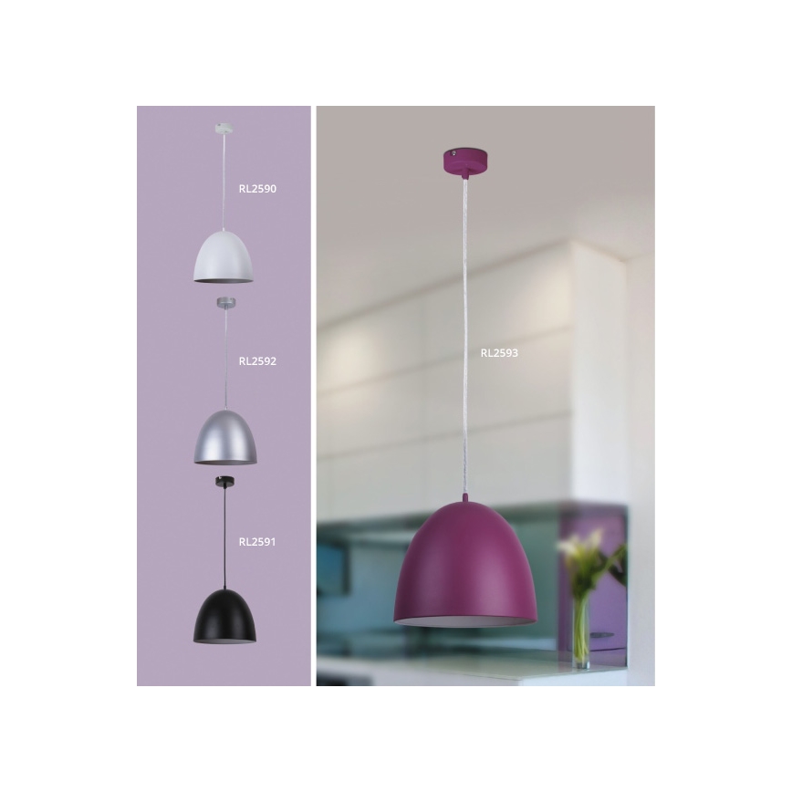Rabalux 2593 - Lustre OLIVIA 1xE27/60W/230V