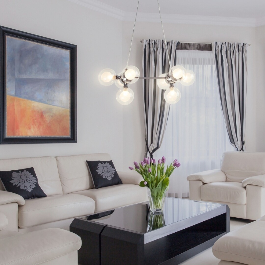 Rabalux 2624 - Hanglamp BRIELLA 8xG9/28W