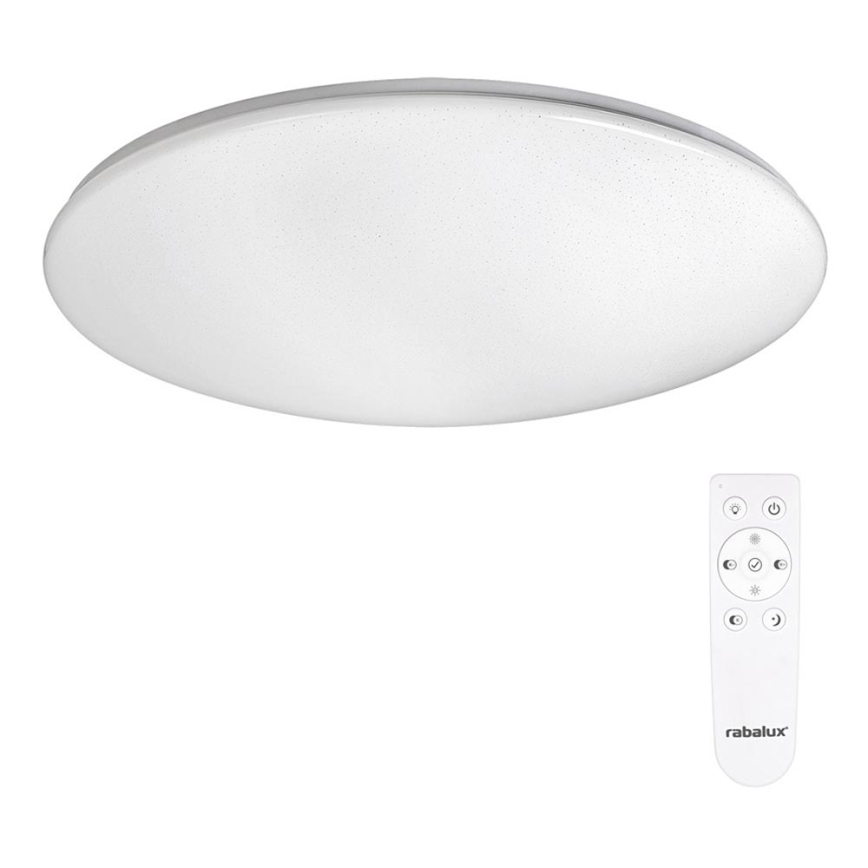 Rabalux 2639 - LED Plafondlamp dimbaar met afstandsbediening OLLIE 1xLED/100W/230V 5900 lm