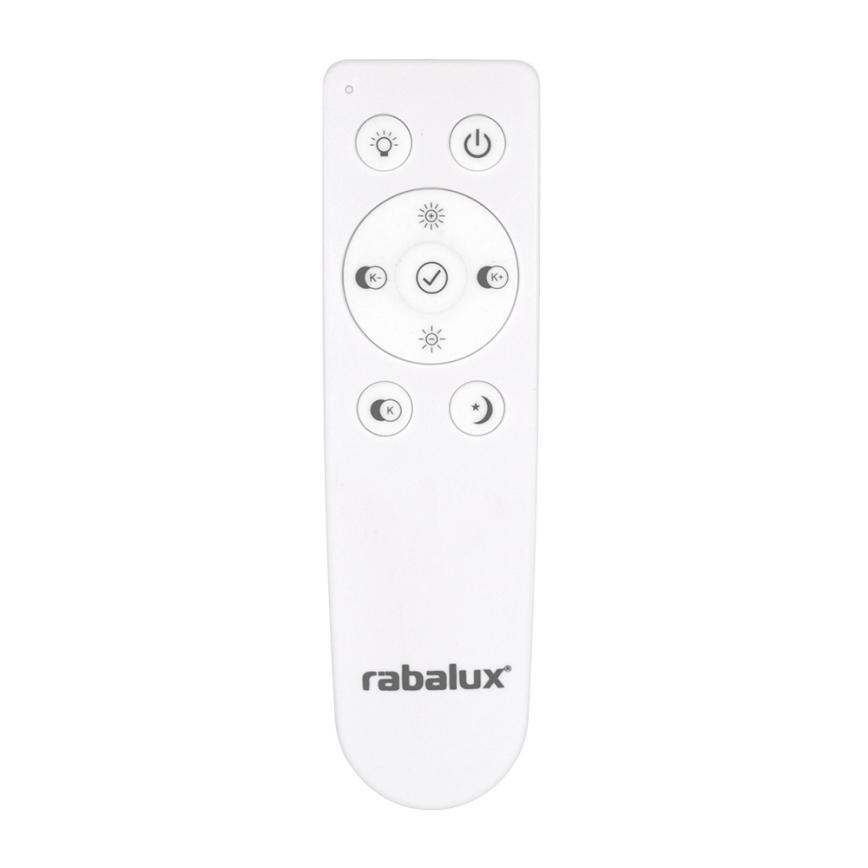 Rabalux 2639 - LED Plafondlamp dimbaar met afstandsbediening OLLIE 1xLED/100W/230V 5900 lm